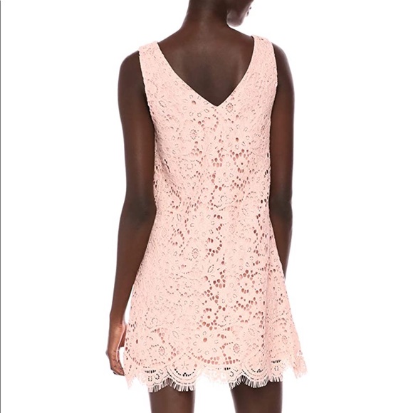 🌸BB DAKOTA PINK LEMONADE LOST IN LACE DRESS SZ M - Picture 2 of 11